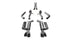 Corsa Sport Cat-Back Exhaust 15+ Challenger 6.4 / 6.2